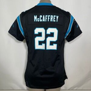 Christian McCaffrey #22 Carolina Panthers Nike Game Jersey Women's MEDIUM NWT